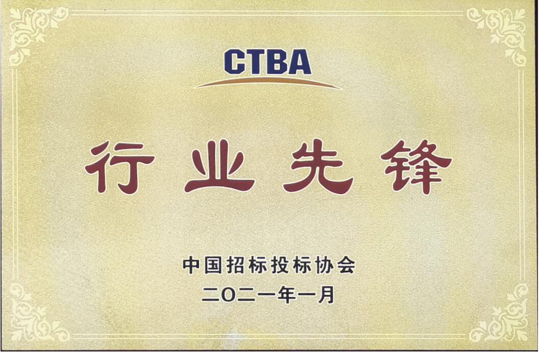 中國招標(biāo)投標(biāo)協(xié)會(huì)行業(yè)先鋒